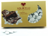 45.Cioccolato bianco - Confetti al cioccolato ricoperti di zucchero di colore bianco. (scatola da 1 kg)


